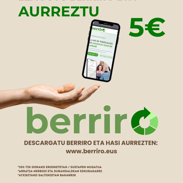 BERRIRO LANZAMIENTO